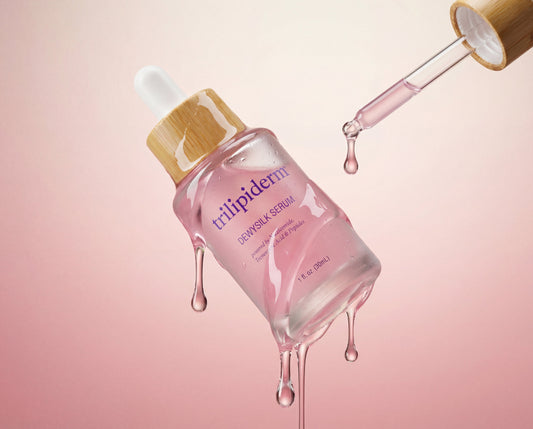 Peptides + Glow: What's Inside Trilipiderm's DewySilk Serum