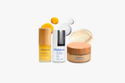 Three skincare products from the brand 'trillipiderm' on a white background
