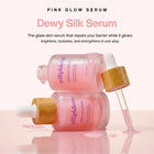 DewySilk Barrier Serum — formulated with Niacinamide, Ceramides & Peptides to rebuild your skin from the inside out. 72-hour hydration. 94% saw improved barrier strength. Visible glow in 2 weeks. 4.9 stars. The numbers speak for themselves.